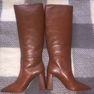Steve Madden Handles Knee High Boot - Cognac